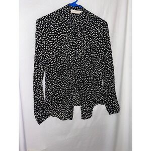 Tory Burch Black and White Blouse